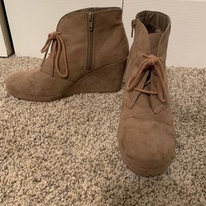 Tan Booties